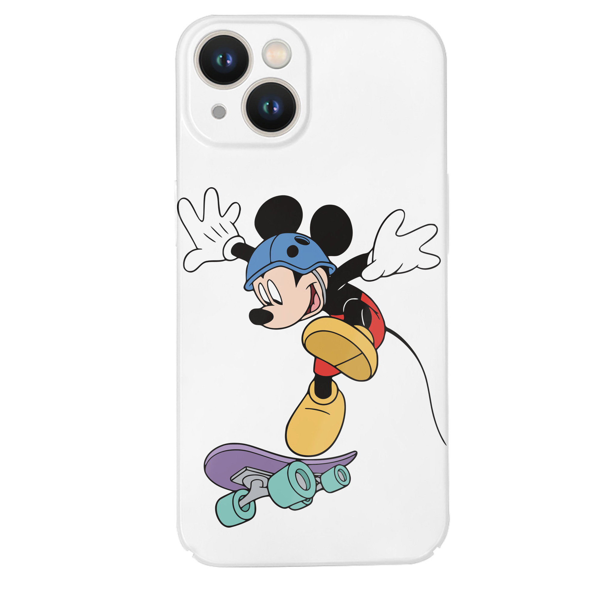 （画像用） ミッキーマウス Mickey Mouse 【iPhone 14シリーズ対応】ハードケース